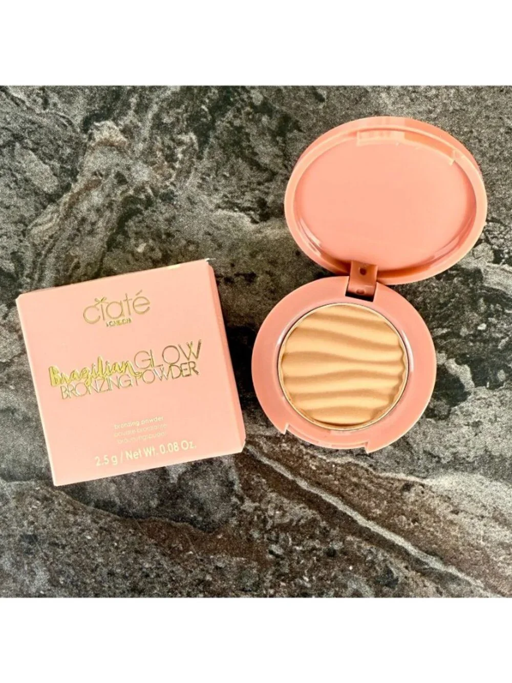 Ciate London Brazilian Glow Bronzer Aruba Island Travel Size Vegan
